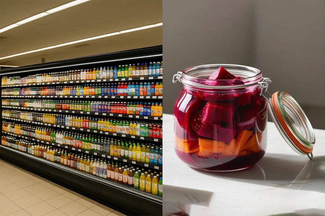 Cold Fermented vs Pasteurised Drinks – Why It Matters for Probiotics