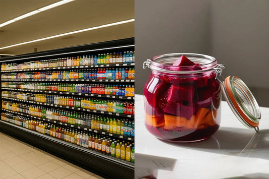 Cold Fermented vs Pasteurised Drinks – Why It Matters for Probiotics